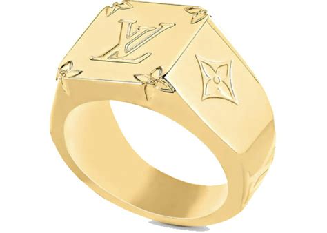 lv monogram ring.